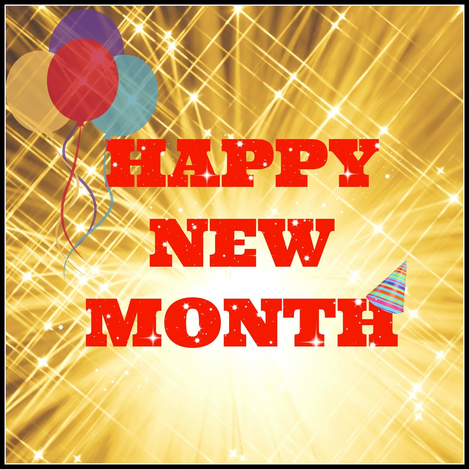Image result for happy new month friends